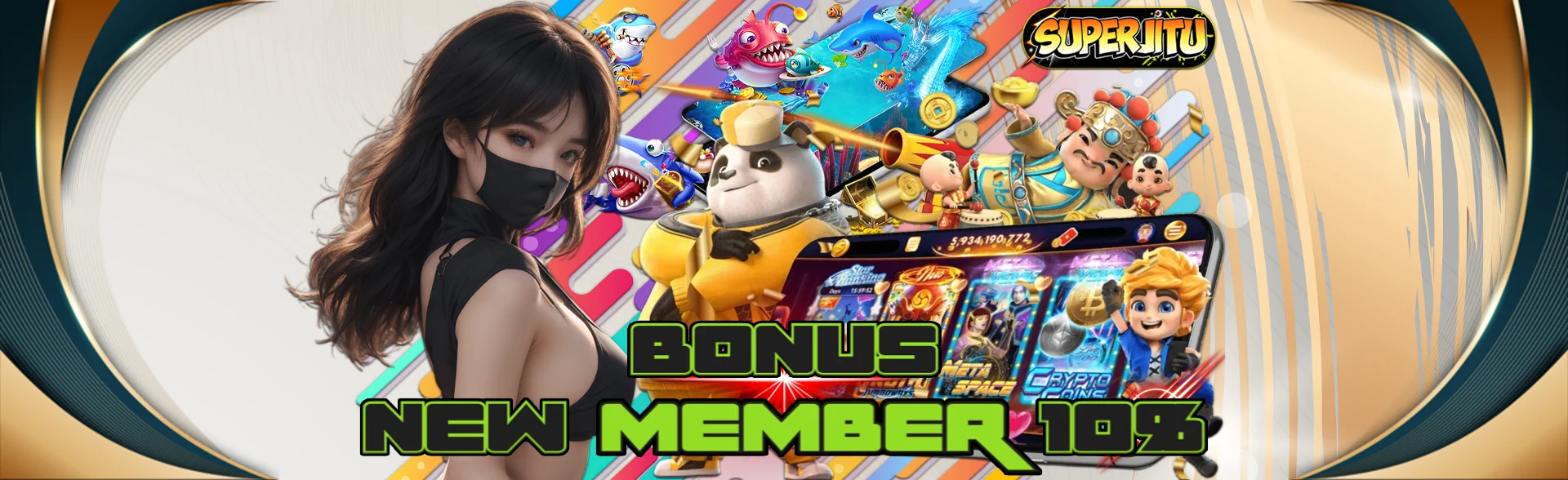 BONUS NEW MEMBER 10%